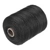 sourcing map Twisted Mason Line Nylon Twine String Cord Black