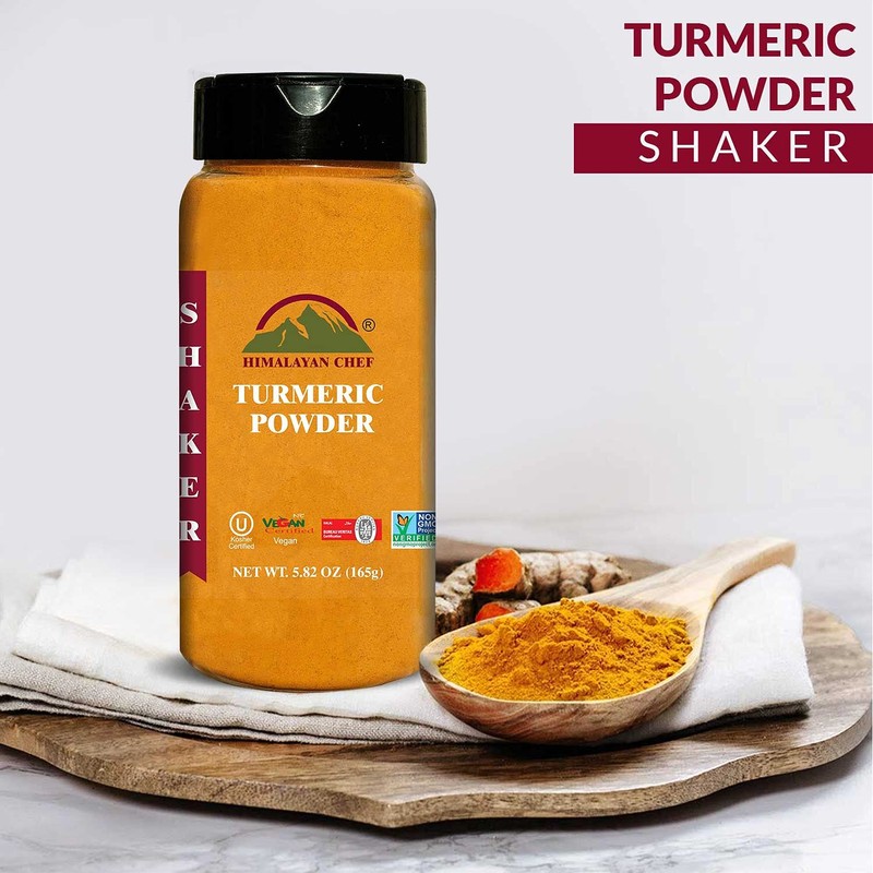 Himalayan Chef Turmeric Powder Shaker-5.82 Oz