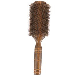 SAFIGLE Curling Hair Brush Ergonomic Design for Blow Drying Styling for Thick to Curly Hair Detangles Massages Scalp Durable Boar Bristle Bristles