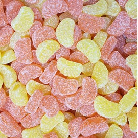 Candy Retailer Orange/Lemon Slice Wedge Candy 1 Lb