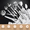 304 Stainless Steel Kitchen Utensils Set, 10 Pcs Stainless Steel