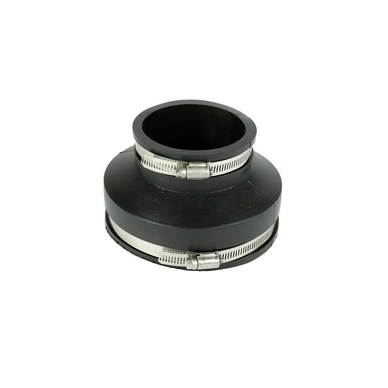 Fernco P1006-43 Flexible PVC Pipe Coupling for Concrete to Cast