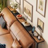 76.9" Narrow Console Table with Power Outlet for Living Room