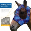 Harrison Howard Super Comfort Stretchy Fitting Horse Fly Mask with