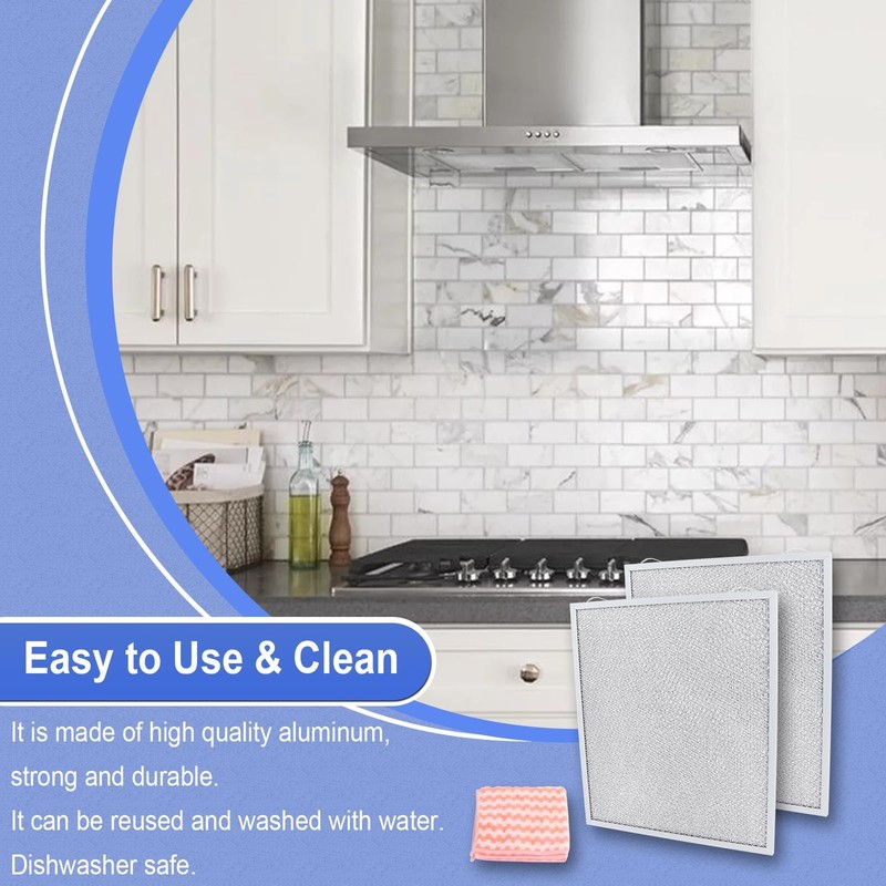 S99010430-002 Range Hood Filter 15-3/4" x 13-7/8" x 3/8", 2
