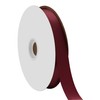 Berwick Offray 7/8" Single Face Satin Ribbon, Burgundy Red, 100