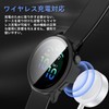 AiMaoo Garmin Vivoactive 6 Case, Tempered Glass Film Protective Cover,