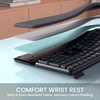 LIZRROT Wireless Ergonomic Keyboard, Split Keyboard with Wrist Rest and
