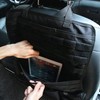 bvya Tactical Car Back Seat Organizer with 4 Molle Pouches