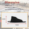 Aorvp 10pcs/Set Diffuser Shark Fin Kit Compatible with Spoiler Roof