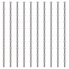 100Pcs Button Head Socket Caps Screws M4 Galvanized Steel for
