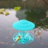 AIMALL Outdoor Hanging Bird Feeder 7.09x6.5in Plastic Feeder for Garden