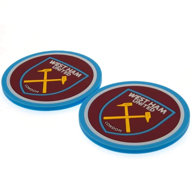 West Ham United F.C. 2pk Coaster Set