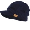 PGTEN - Gorro de punto con visera para hombres y
