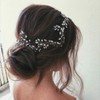 Zoestar Diadema de cristal para novia, accesorio para el pelo