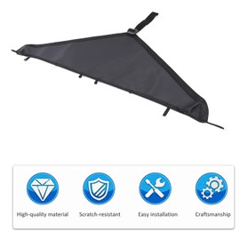 RT-TCZ para Jeep Wrangler TJ Cubierta para capó, accesorios exteriores, brasier para capó del motor, protector frontal para Jeep Wrangler 1997-2006, color negro liso