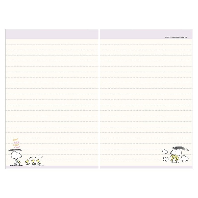 Sunstar Stationery Snoopy 2024 Monthly B7 White S2957680