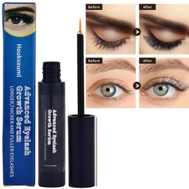 Eyelash Growth Serum Volumizing For Eyelash Growth Longer Thicker Lash Enhancing Serum Vegan, Advanced Lash Enhancing Treatment for Natural Lashes, 8mL (Blue, 1 Count (Pack of 1))