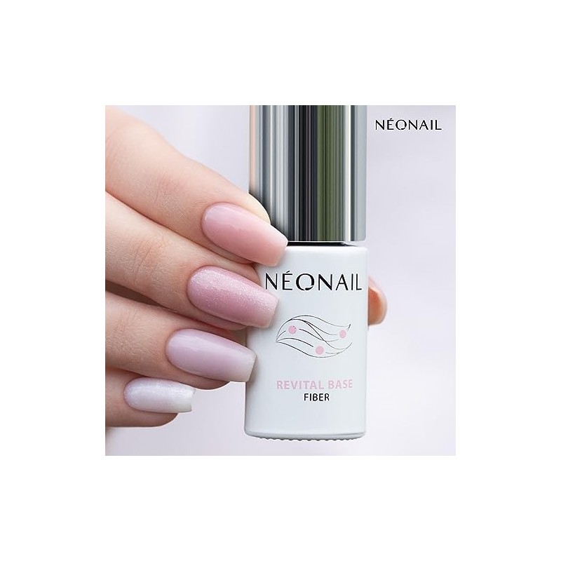 NÉONAIL Nail Hybrid Base Pink Revital Base Fibre Warm Cover