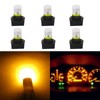 WLJH Yellow T10 Led 194 2825 168 W5W Bulb Interior