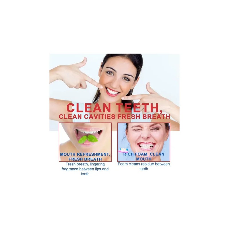 Sp-6 Whitening Probiotics Toothpaste Toothbrushes, 3pcs