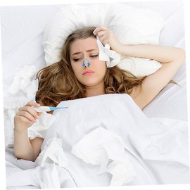 Baluue 64pcs Portable Nose Clips for Epistaxis Care and Breathing Training Nose for Home Use for Various Types and Easy