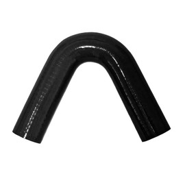 Haturmyko ID 1.5 inch (38mm) 135 Degree Elbow Silicone Coupler Hose, 6" (150mm) Leg Length Universal 4-Ply Reinforced Straight Silicone Pipe Intake Radiator Hose