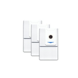 ECOVACS Sacchetti antibatterici per la polvere, per il robot aspirapolvere DEEBOT T30 PRO OMNI / T30 OMNI, scatola da 3 pezzi, accessorio originale