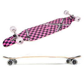 WiiSHAM Longborads Skateboards 42 inches Complete Drop Down Through Deck Crusier Pr Speed (81)