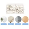DOETYD 44pcs Picture Hooks Non-Trace Hangers Suitable for Hanging Paintings