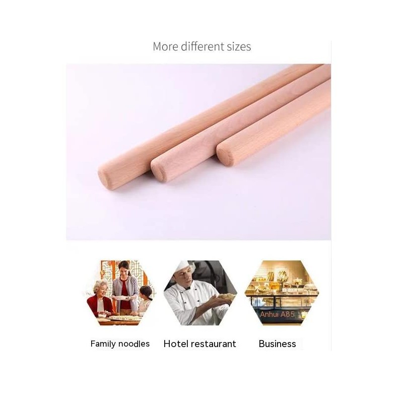 XBLDMJY Extra Long Pasta Rolling Pin,Dough Roller ，Professional Rolling Pins
