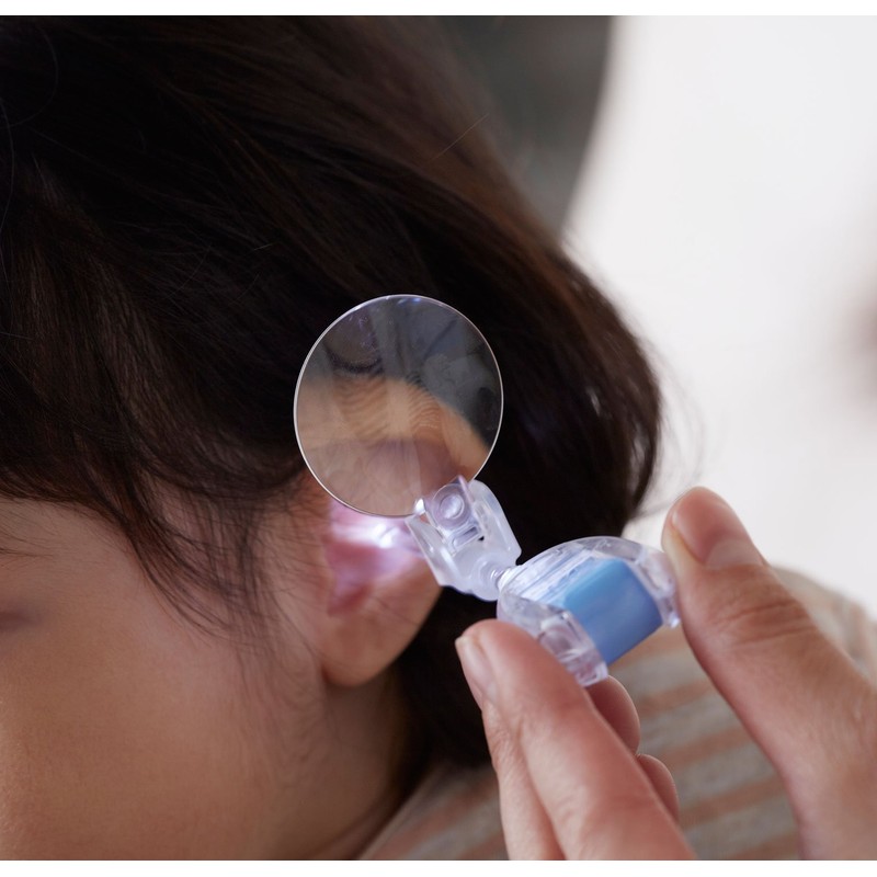 Smile Kids AMK-112 Light Up Ears, White Light, Akari-chan Ear,