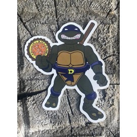 TMNT Storage Shell Donny Action Sticker