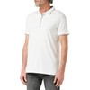 Armani Exchange Men's Logo Zip Jersey Polo, White, M