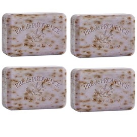 Pre de Provence 250g Soap Bar, Pack of 4 - Lavender