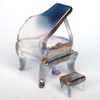 Piano Baby Grand Figurine of Hand Blown Glass