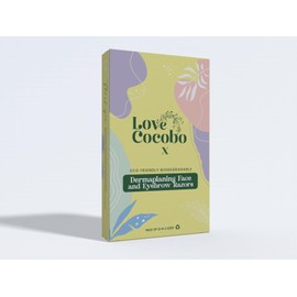Love Cocobo | 12 Pcs Dermaplaning Blades for Face | Eco Wheat Straw Eyebrow Razor | Face Razors for Women | Facial Hair Remover for Women | Peach Fuzz Remover | 2 Sizes Biodegradable Dermaplane Tool