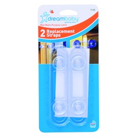 Dreambaby Mini Multi-Purpose Replacement Straps, 2 Pack