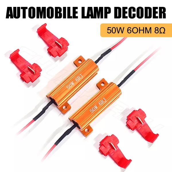 CHUSYYRAY LED car load resistance decoder resistance canbus daytime running