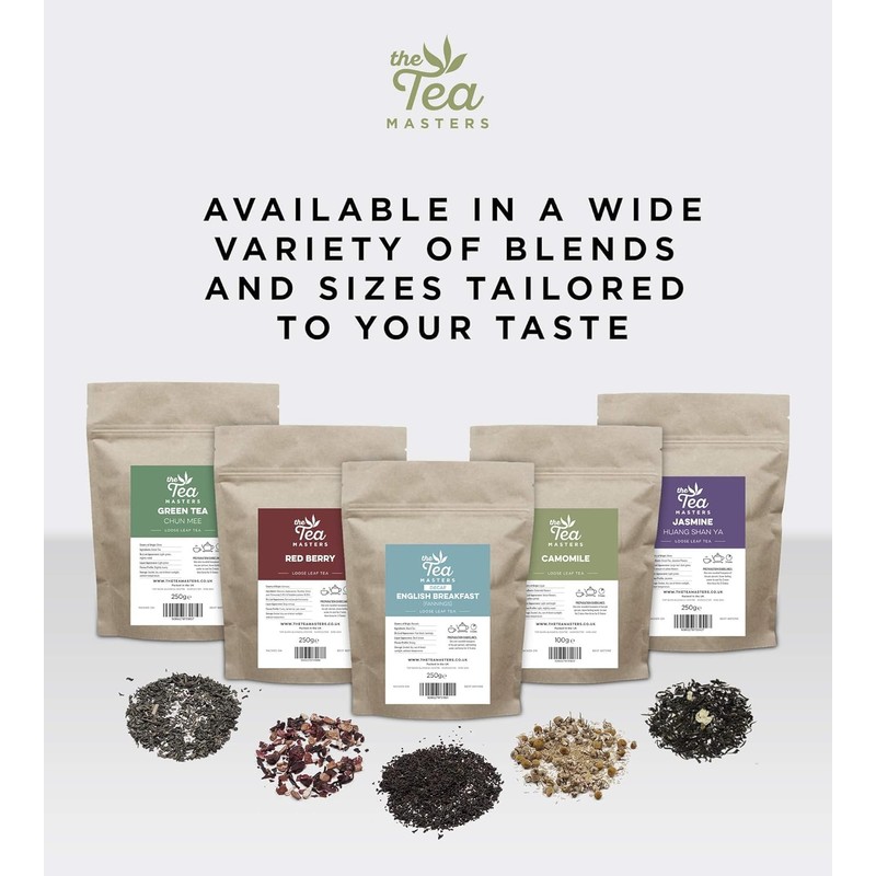 The Tea Masters Prism Teabags - Darjeeling 1x50