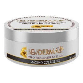 3 Cremas Oro Regenerate 14k Maximo Colageno 200 Ml Neutra