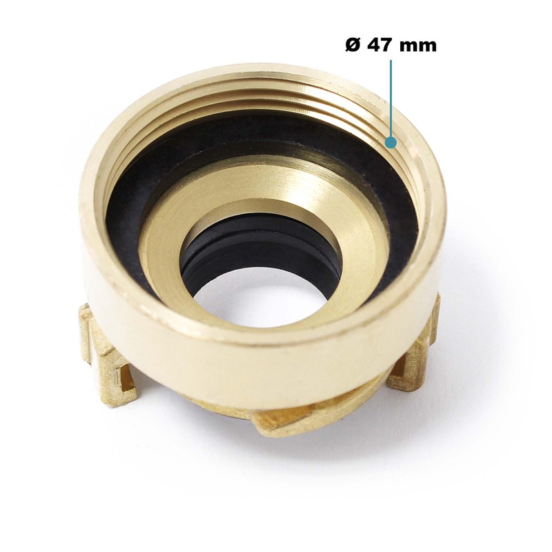 Brass Quick Coupling / Connector for water hose DN38 Internal