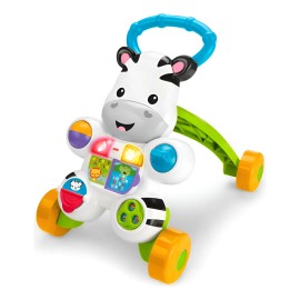 Andadera Para Bebés Fisher-price Cebra De Aprendizaje Blanco