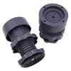WANGCL 4 Pieces Anti-Vibration Washing Machine Mat Adjustable Universal Rubber