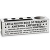 vizuzi I Am A Proud Boss Pencil Holder, Funny Boss
