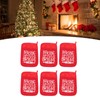 6Pcs Christmas Pot Holders with Pocket Heat Resistant Hot Pad