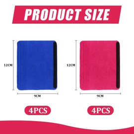Pack of 8 Mask Headband Pads, Mask Protection Pads, Mask Anti-Notch Pads, Mask Non-Slip Pads, Reusable Face Mask Pads