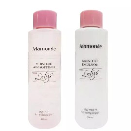Mamonde 마몽드 대용량 스킨+로션 2종/대용량화장품/스킨로션 [마몽드 모이스처 에멀젼+에멀젼] Mamonde Large Capacity Skin + Lotion Set / Large Capacity Cosmetics / Skin Lotion [Mamonde Moisture Emulsion + Emulsion]