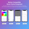 BENEXMART Matter WiFi COB LED Strip Lights, RGBCW Smart Light