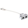 Digitus Adapter, Rj45 Cable Category 5 RJ45 Male to 2x